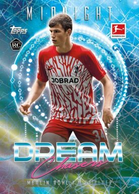 2023-24 TOPPS Midnight Bundesliga Soccer Cards - Dream Chasers Insert Merlin Röhl