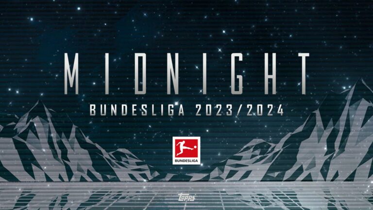 2023-24 TOPPS Midnight Bundesliga Soccer Cards - Header