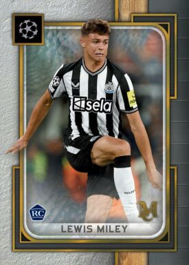 2023-24 TOPPS Museum Collection UEFA Champions League Soccer Cards - Base Card Lewis Miley