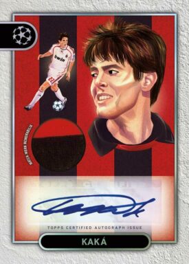 2023-24 TOPPS Museum Collection UEFA Champions League Soccer Cards - Showpiece Signature Autograph Relic Kaka