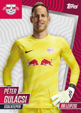 2023-24 TOPPS RB Leipzig 100% Official Team Set Soccer Cards - Base Card Peter Gulacsi