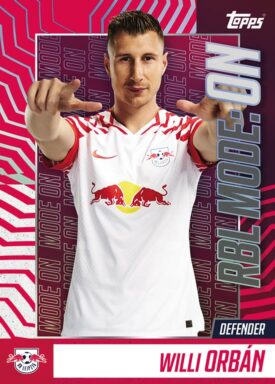 2023-24 TOPPS RB Leipzig 100% Official Team Set Soccer Cards - RBL Mode: One Insert Willi Orban