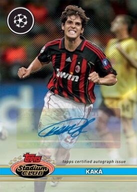 2023-24 TOPPS Stadium Club Chrome UEFA Champions League Soccer Cards - Classic Kits Autograph Kaka