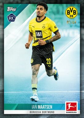 2023-24 TOPPS Stars of the Season Bundesliga Soccer Cards - Base Card Ian Maatsen