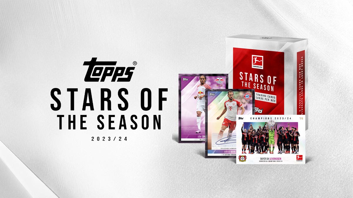 2023-24 TOPPS Stars of the Season Bundesliga Soccer Cards - Header