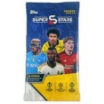 2023-24 TOPPS Superstars UEFA Club Competitions Soccer Cards - Booster Pack