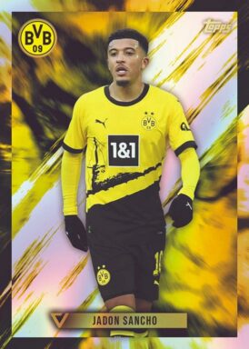 2023-24 TOPPS Vernissage Borussia Dortmund Soccer Cards - Base Card Jadon Sancho