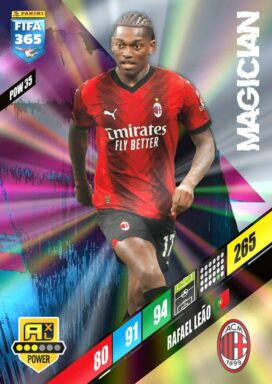 PANINI FIFA 365 Adrenalyn XL 2024 Trading Card Game - Magician Rafael Leao