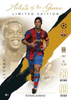 TOPPS UEFA Club Competitions Match Attax 2023/24 Trading Card Game - Artists of the Game Limited Edition Card
