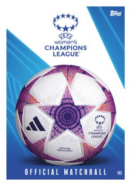 TOPPS UEFA Club Competitions Match Attax Extra 2023/24 Trading Card Game - Official Matchball UWCL