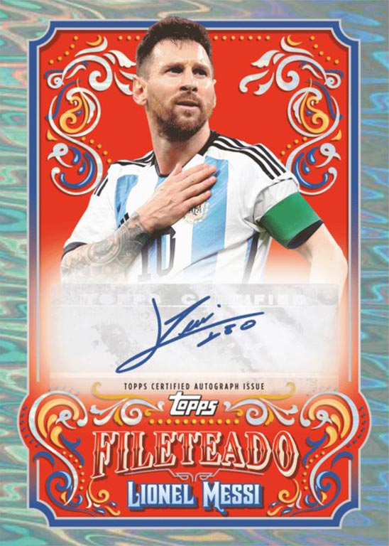 2023 TOPPS Argentina Fileteado Soccer Cards | collectosk