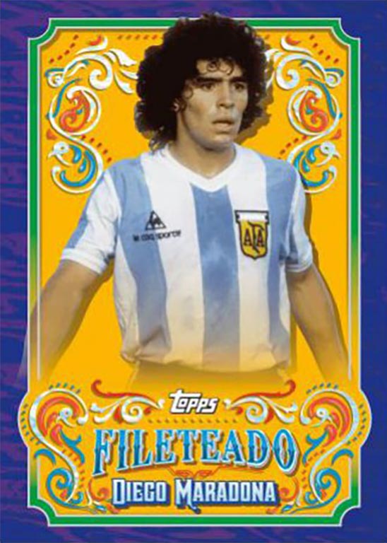 2023 TOPPS Argentina Fileteado Soccer Cards | collectosk