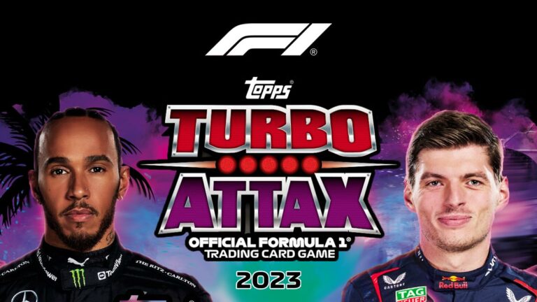 TOPPS F1 Turbo Attax 2023 Trading Card Game - Header