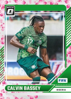 2024-25 PANINI Donruss Soccer Cards - Base Optic Plum Blossom Parallel Calvin Bassey