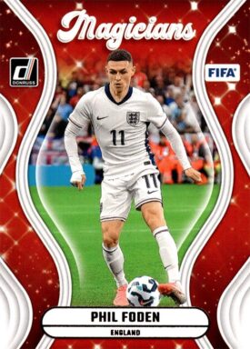 2024-25 PANINI Donruss Soccer Cards - Magicians Insert Phil Foden