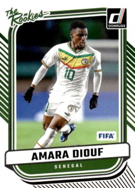 2024-25 PANINI Donruss Soccer Cards - The Rookies Insert Amara Diouf