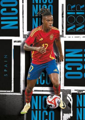 2024-25 PANINI Noir Soccer Cards - Motion Picture Insert Nico Williams