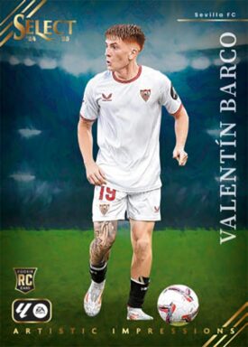 2024-25 PANINI Select LaLiga Soccer Cards - Artistic Impressions Insert Valentin Barco