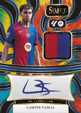 2024-25 PANINI Select LaLiga Soccer Cards - Autographed Memorabilia Lamine Yamal