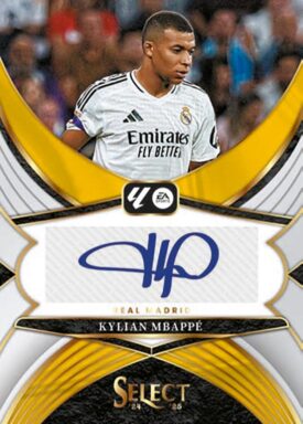 2024-25 PANINI Select LaLiga Soccer Cards - Select Signatues Kylian Mbappé