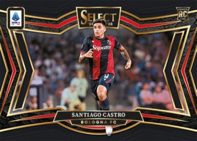 2024-25 PANINI Select Serie A Soccer Cards - Base Card Field Level Santiago Castro