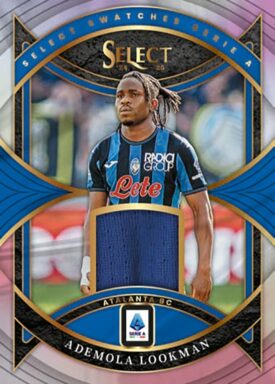 2024-25 PANINI Select Serie A Soccer Cards - Select Swatches Memorabilia Ademola Lookman