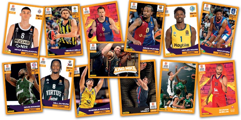 2024-25 Panini Turkish Airlines EuroLeague Basketball Sticker - Stickerpreview