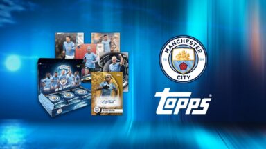 2024-25 TOPPS Blue Moon Manchester City Soccer Cards - Header