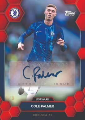 2024-25 TOPPS Chelsea FC Official Fan Set Soccer Cards - Base Autograph Cole Palmer