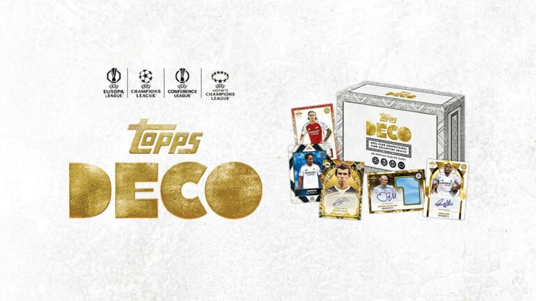 2024-25 TOPPS Deco UEFA Club Competitions Soccer Cards - Header