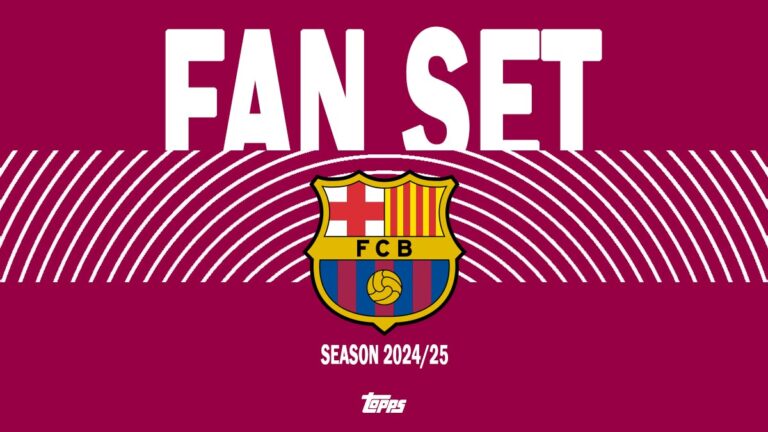 2024-25 TOPPS FC Barcelona Official Fan Set Soccer Cards - Header