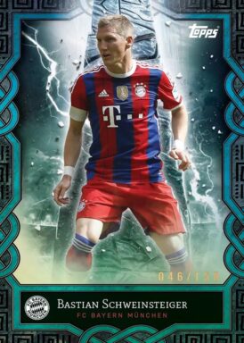 2024-25 TOPPS FC Bayern München Official Fan Set Soccer Cards - Monolith Insert Bastian Schweinsteiger