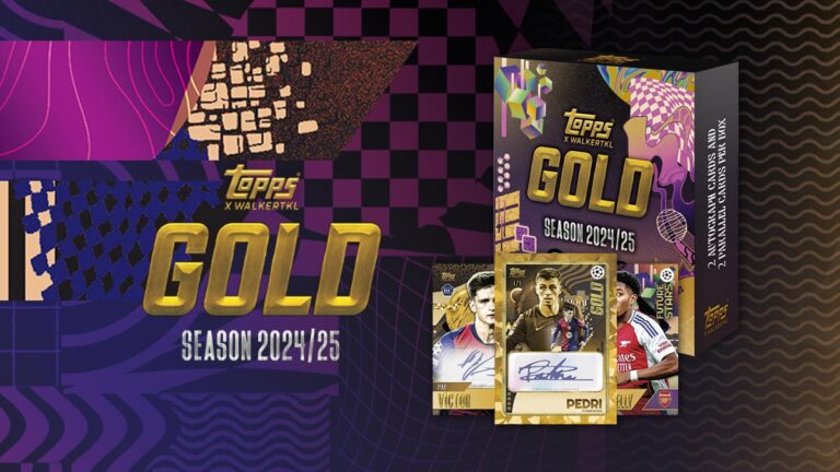 2024-25 TOPPS Gold UEFA Club Competitions Soccer Cards - Header