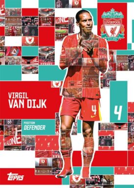 2024-25 TOPPS Liverpool FC Official Team Set Soccer Cards - Base Card Anfield All Stars Virgil van Dijk