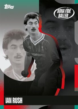 2024-25 TOPPS Liverpool FC Official Team Set Soccer Cards - Base Card Bona Fide Baller Ian Rush