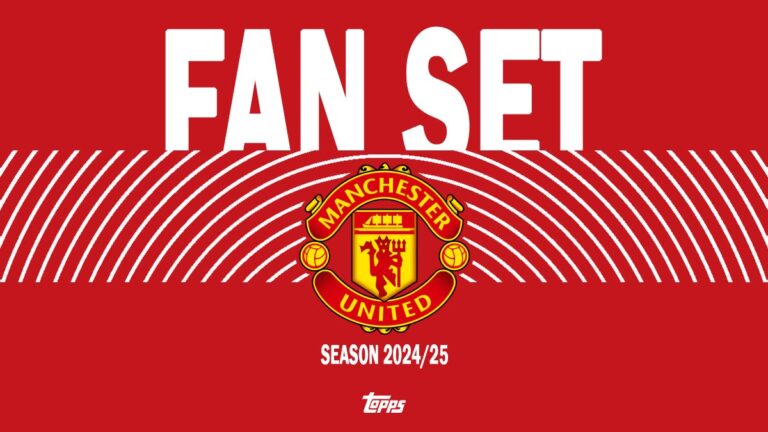 2024-25 TOPPS Manchester United Official Fan Set Soccer Cards - Header