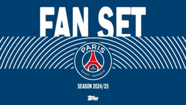 2024-25 TOPPS Paris Saint-Germain Official Fan Set Soccer Cards - Header