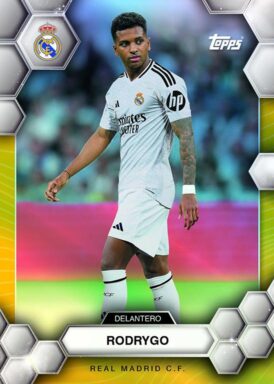 2024-25 TOPPS Real Madrid C.F. Official Fan Set Soccer Cards - Base Card Rodrygo