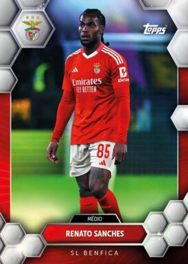 2024-25 TOPPS SL Benfica Official Fan Set Soccer Cards - Base Card Renato Sanches