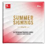 2024-25 TOPPS Summer Signings Bundesliga Soccer Cards - Box