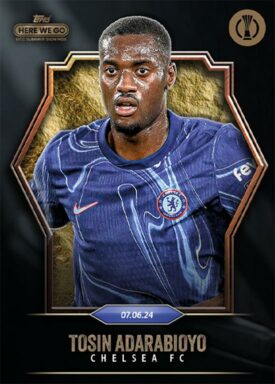 2024-25 TOPPS Summer Signings Here We Go by Fabrizio Romano UEFA Club Competitions Soccer Cards - Tosin Adarabioyo