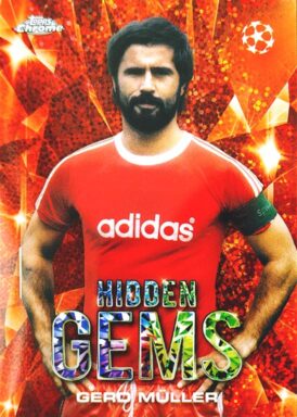 2024-25 TOPPS UEFA Club Competitions Soccer Cards - Hidden Gems Insert Gerd Müller