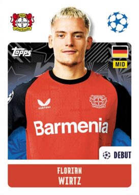 TOPPS UEFA Champions League 2024/25 Sticker - Base Sticker Florian Wirtz