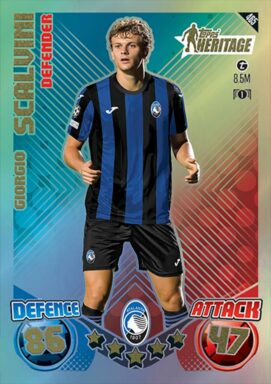 TOPPS UEFA Club Competition Match Attax 2024/25 Trading Card Game - Heritage Giorgio Scalvini