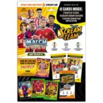 TOPPS UEFA Club Competition Match Attax 2024/25 Trading Card Game - Scream Team Update Mega Multipack