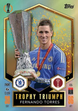 TOPPS UEFA Club Competition Match Attax 2024/25 Trading Card Game - Trophy Triumph Fernando Torres