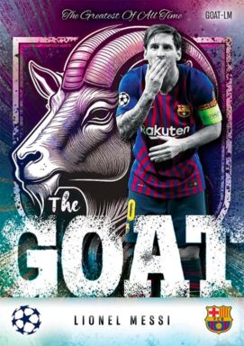 TOPPS UEFA Club Competitions Match Attax Extra 2024/25 Trading Card Game - The Goat Lionel Messi