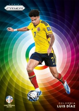 2024 PANINI Prizm Conmebol Copa America Soccer Cards - Color Wheel Insert Luis Diaz