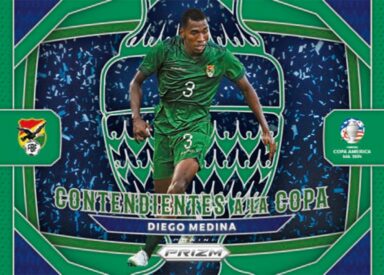 2024 PANINI Prizm Conmebol Copa America Soccer Cards - Contendientes a la copa Insert Diego Medina