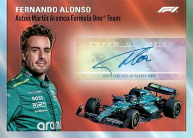 2024 TOPPS Chrome Formula 1 Racing Cards - 1954 Topps Autograph Fernando Alonso